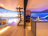MC63p Offshore port deck and galley